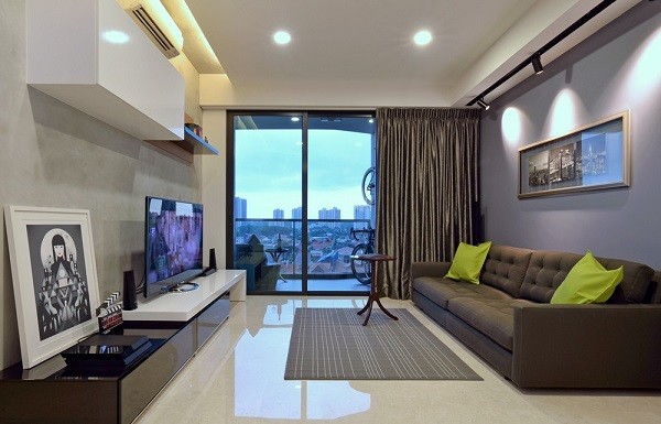 Cho thuê căn hộ chung cư Saigon Airport, 2 phòng ngủ, nội thất  cao cấp giá 19 triệu/tháng