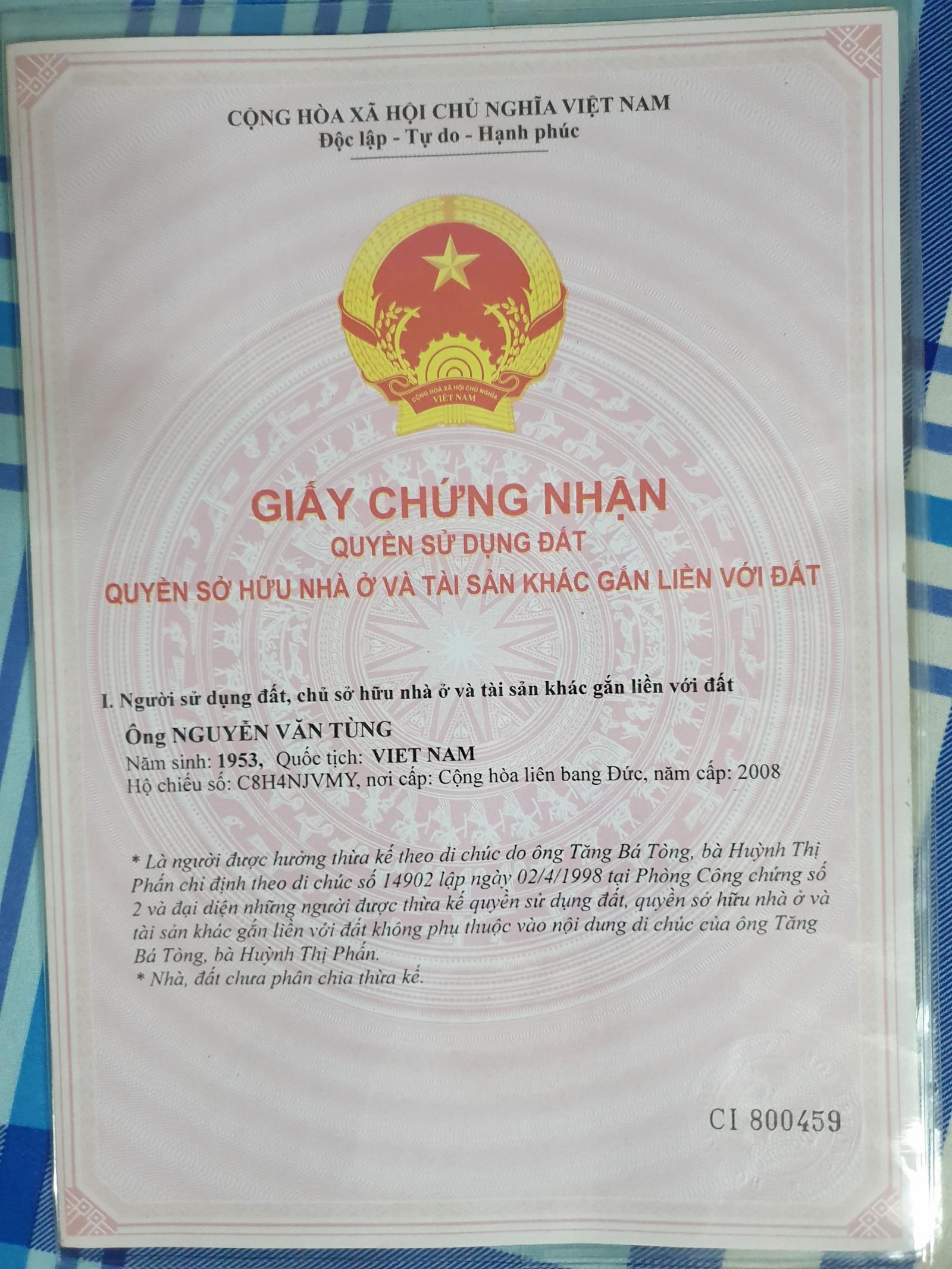 Chính chủ cần bán nhà tại 114/106/6 Phú Thọ Hoà, phường Phú Thọ Hoà, quận Tân Phú