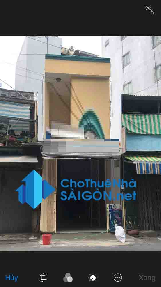 Cho thuê nhà Quận 10, MT đường Nguyễn Duy Dương