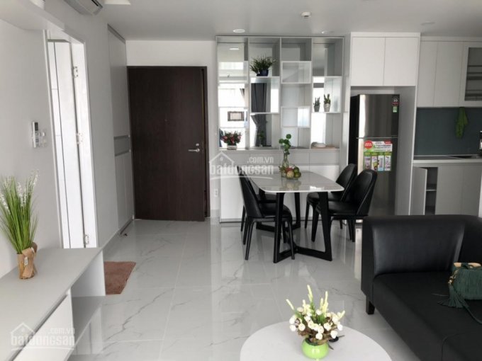 Cho thuê CHCC Mỹ Khánh 2, Phú Mỹ Hưng, Q7, 118 m2, 3 PN, 2 WC, nội thất dính tường, nhà mới làm lại LH  0906 385 299  (EM HÀ )