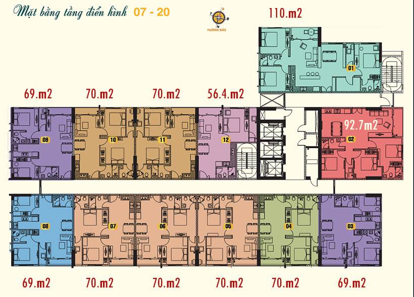 Bán căn hộ 2pn dự án D-Vela, nhận nhà ngay, MT Huỳnh Tấn Phát Q7, dt: 70m2 giá chỉ 2 Tỷ.