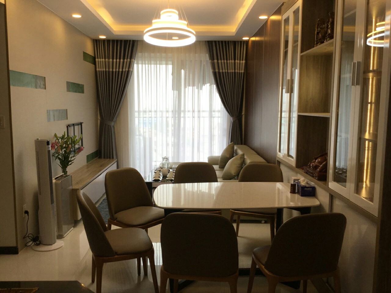 Cho thuê căn hộ An Bình, 80m2. 2PN, đầy đủ nội thất 