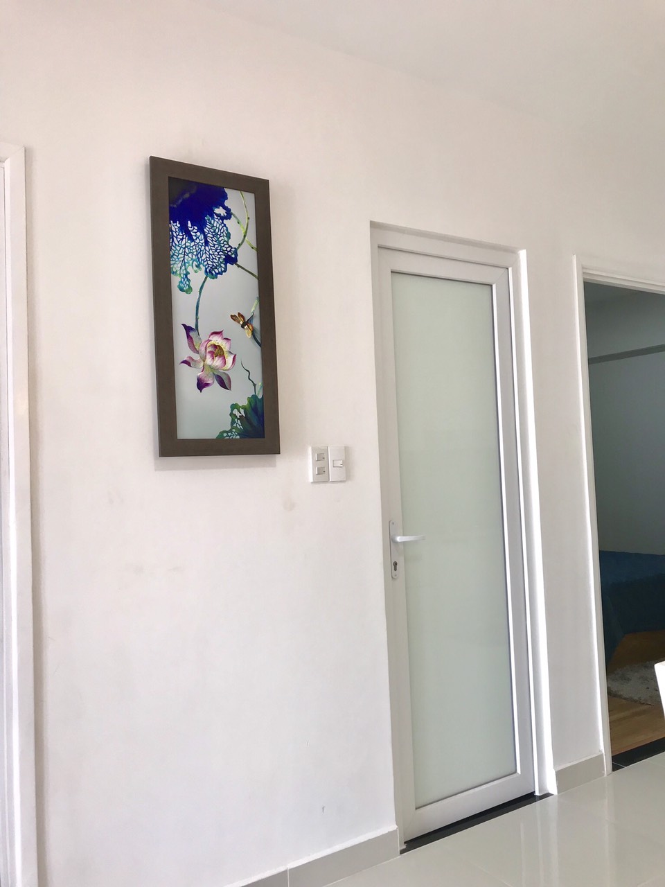 Cho thuê căn hộ TOPAZ HOME, DT 60m2, 2PN, Full NT, giá 8tr/tháng.