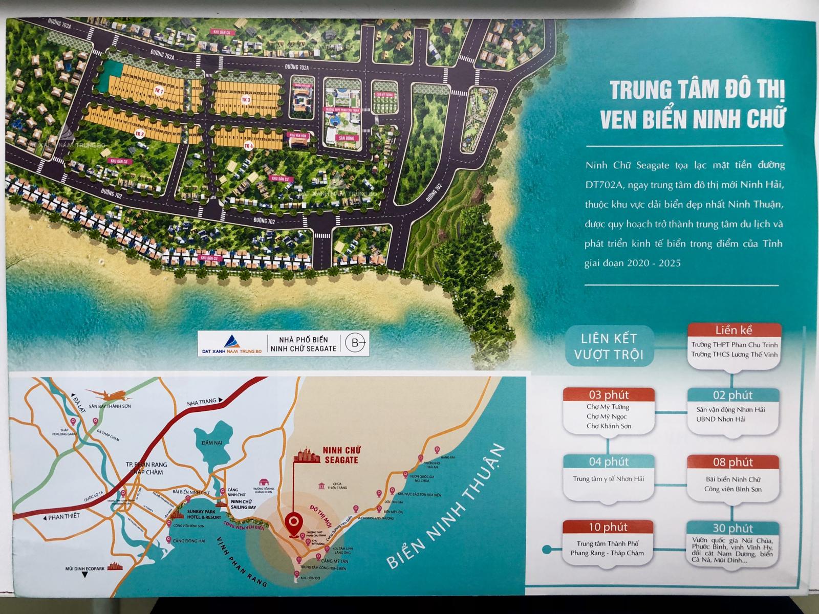 Dự án Ninh Chữ SeaGate - KDT mới ven biển Ninh Thuận