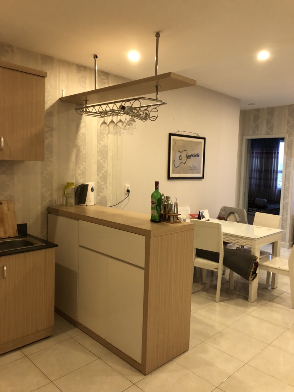 Cho thuê căn hộ Topaz Home, giá 6.5tr/tháng, gồm 60m2, 2PN, 2WC, nhà trống, LH Anh Nam