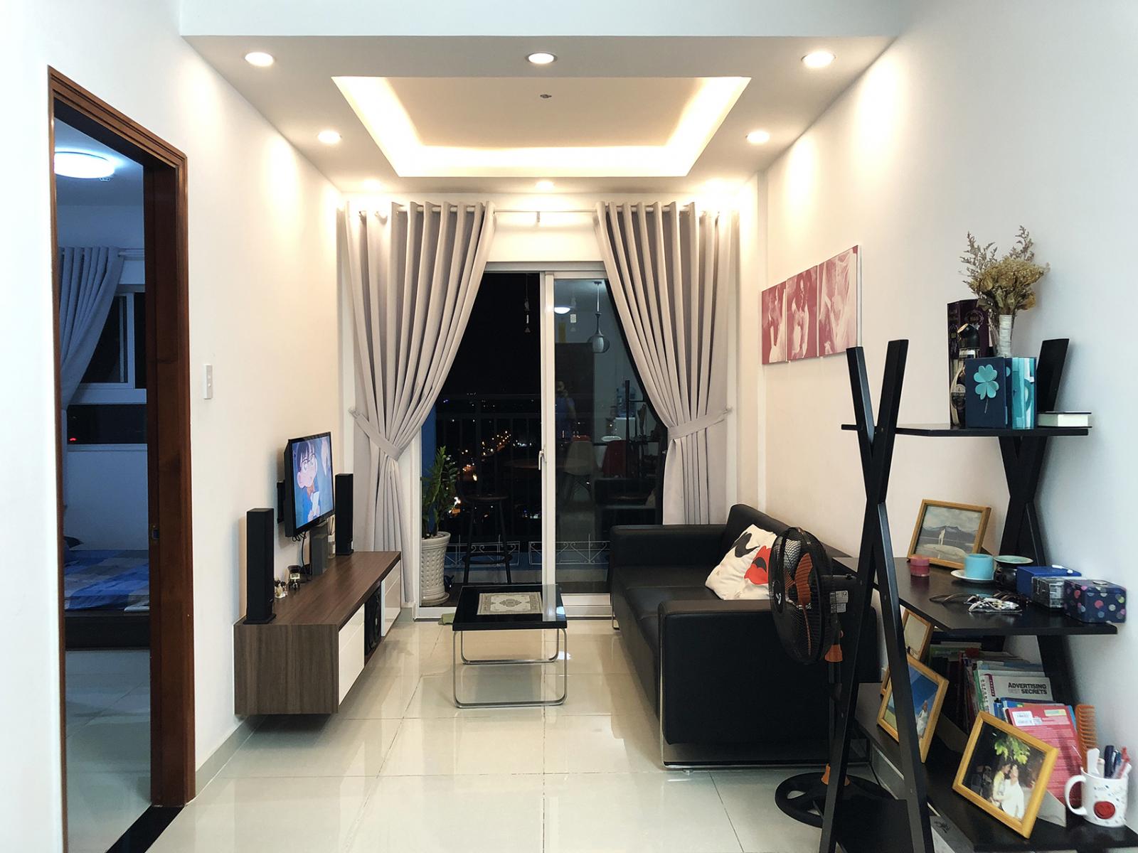Cho thuê căn hộ Topaz Home, full nội thất, 53m2, 2PN, 1Wc, giá: 7.5tr/tháng. 