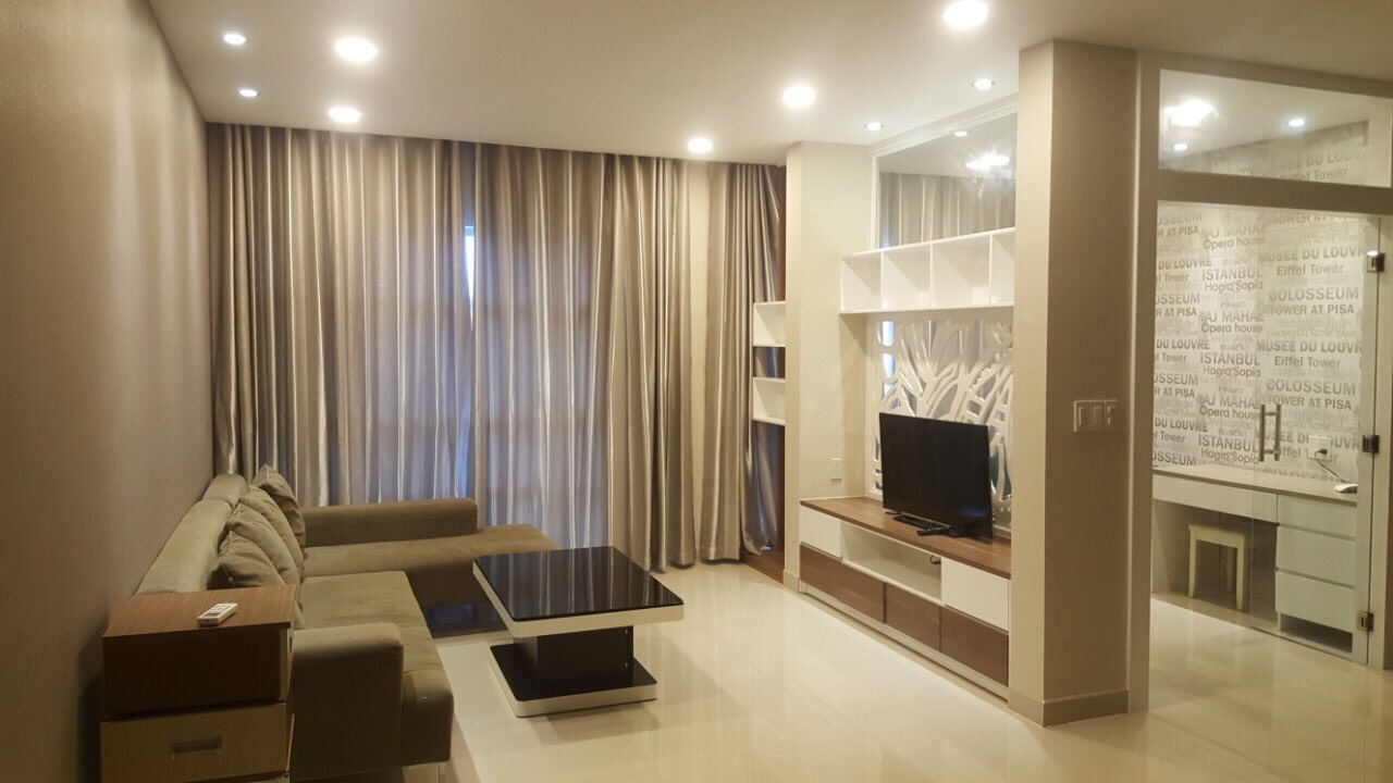 Cho thuê căn hộ Garden Court, Phú Mỹ Hưng, Q7, view kênh đào, nhà đẹp ,nội thất cao cấp  Giá chỉ: 25 .2tr/th, LH: 0906 385 299 