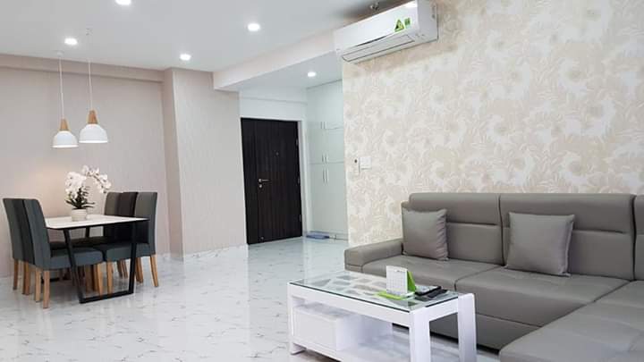 Đi nước ngoài cần cho thuê gấp  CH Mỹ Khánh 4, Nguyễn Đức Cảnh - Phú Mỹ Hưng, 3PN/118m2, view hồ bơi giá rẻ 0906 385 299  (em Hà )