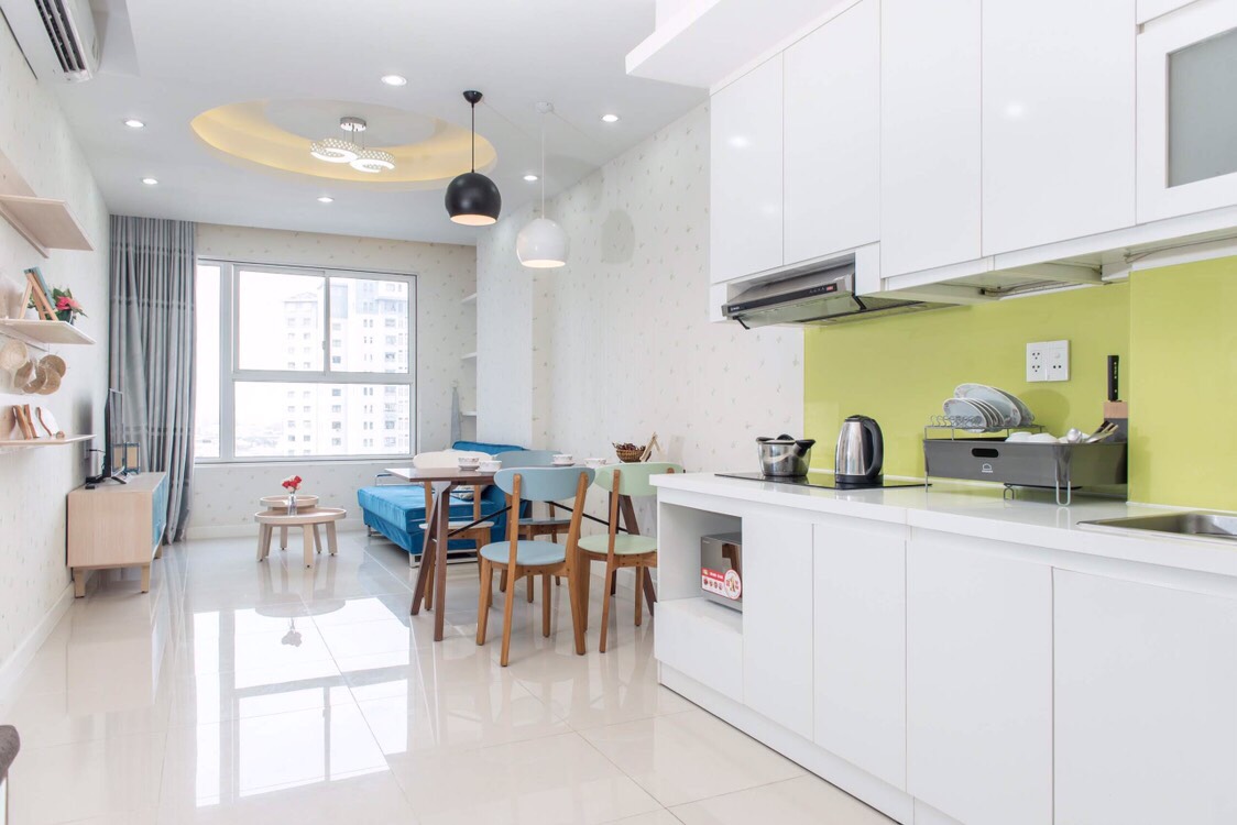 Cho thuê căn hộ Hưng Phúc-Happy Residence, 78m2, view biệt thự, giá rẻ. LH 0906 385 299  (em Hà )