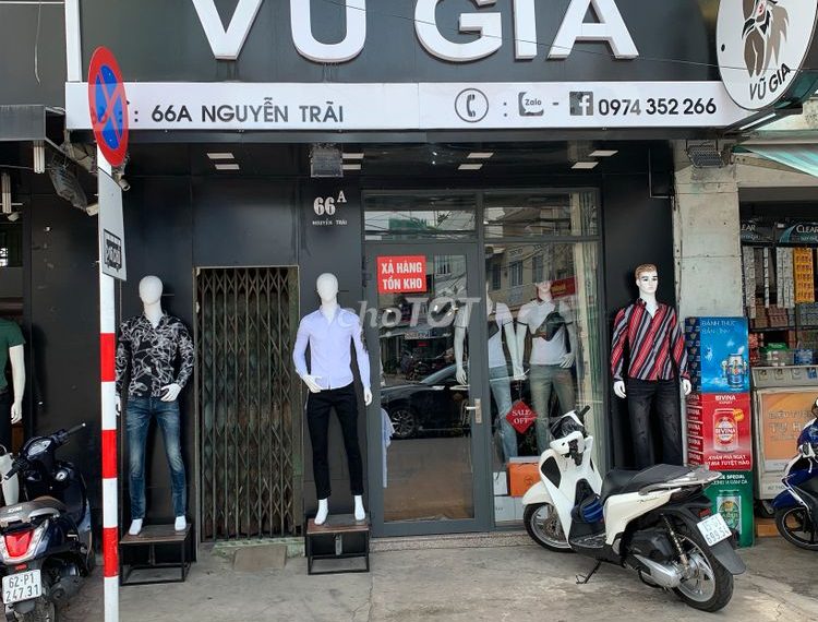 Chính chủ cần cho thuê mặt bằng và sang lại shop quần áo nam số 66A, Đường Nguyễn Trãi, Phường