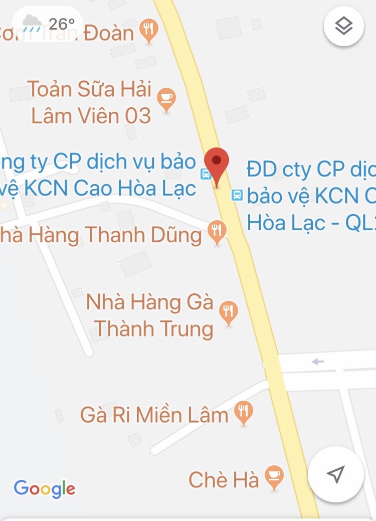 Cho thuê đại lý bán hàng, siêu thị tại Hoà Lạc – Thành Thất