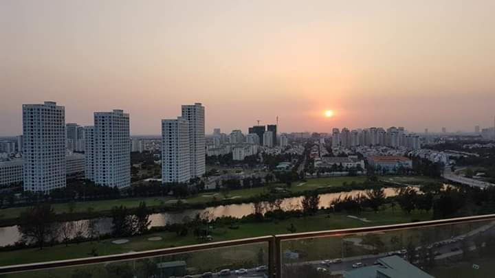 Cho thuê căn hộ River Park, Phú Mỹ Hưng, 137m2, 3PN, 2WC, nội thất cao cấp, lầu cao, view đẹp. Giá chỉ 29tr/th LH  09063 85 299  