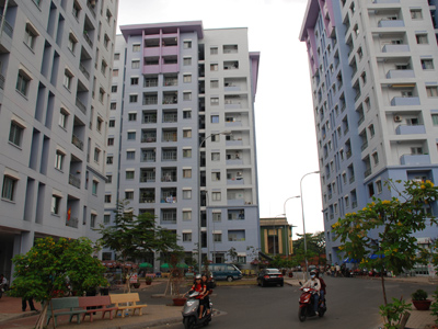 Cho thuê gấp Căn hộ chung cư Phú Thọ - nguyễn thị nhỏ DT 67m2,2pn,2wc nhà trống 8tr/th 0902855182