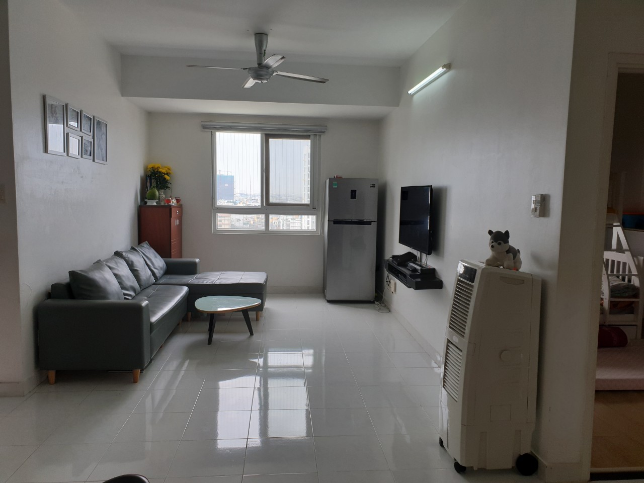 Cho thuê căn hộ chung cư Khuông Việt, 70m2, 2PN, 2WC, nhà trống, giá: 9tr/tháng