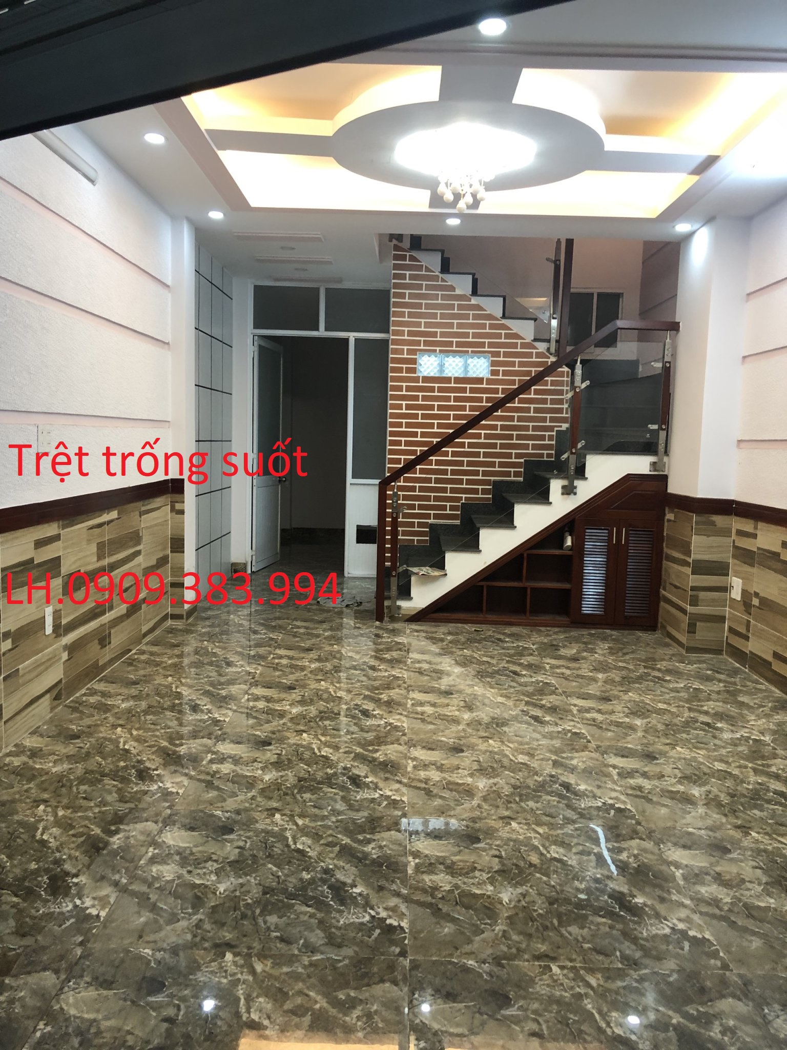 Nhà HXT Lê Quang Định Mới 100% 4x12m_2L(6P-4WC) Giá 22tr