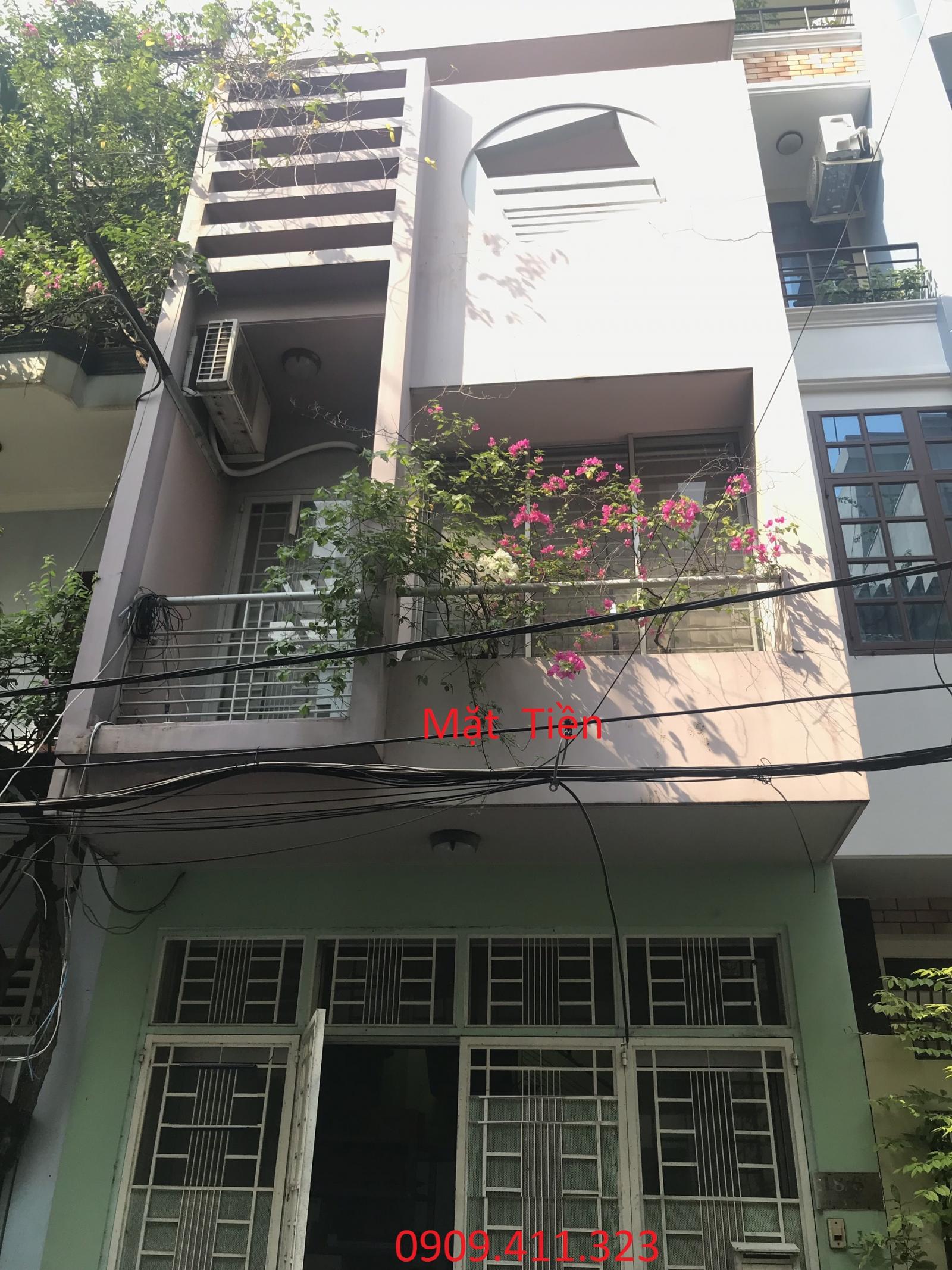 Nhà HXH Nguyễn Cửu Vân 4x16m 1trệt,2lầu,4pn,4wc.St giá chỉ 23tr/th.