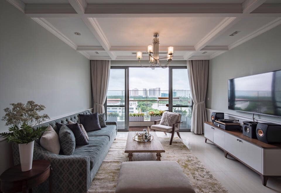 Cần cho thuê gấp căn hộ Mỹ Khánh 4, diện tích 120m2, 3 phòng ngủ, giá 17 triệu/th.