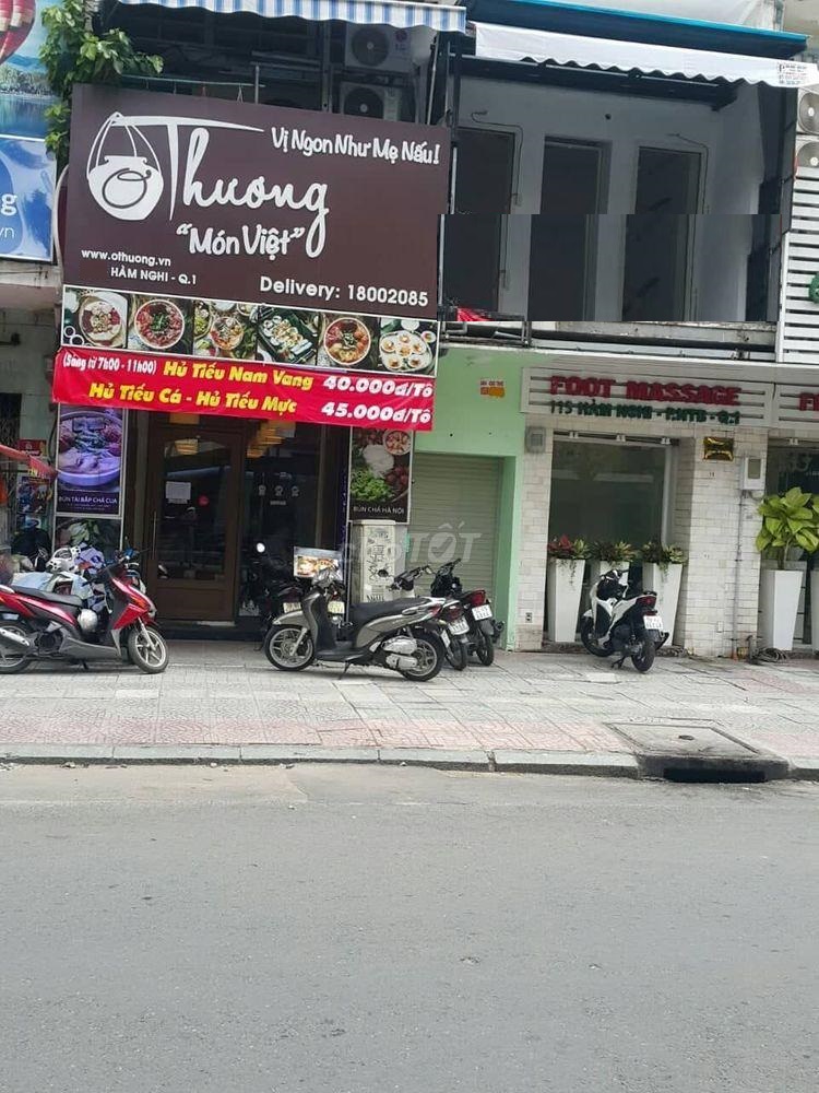 Cho thuê 2 căn liền kề mặt tiền đường Hàm Nghi, Phường Nguyễn Thái Bình, Quận 01. 