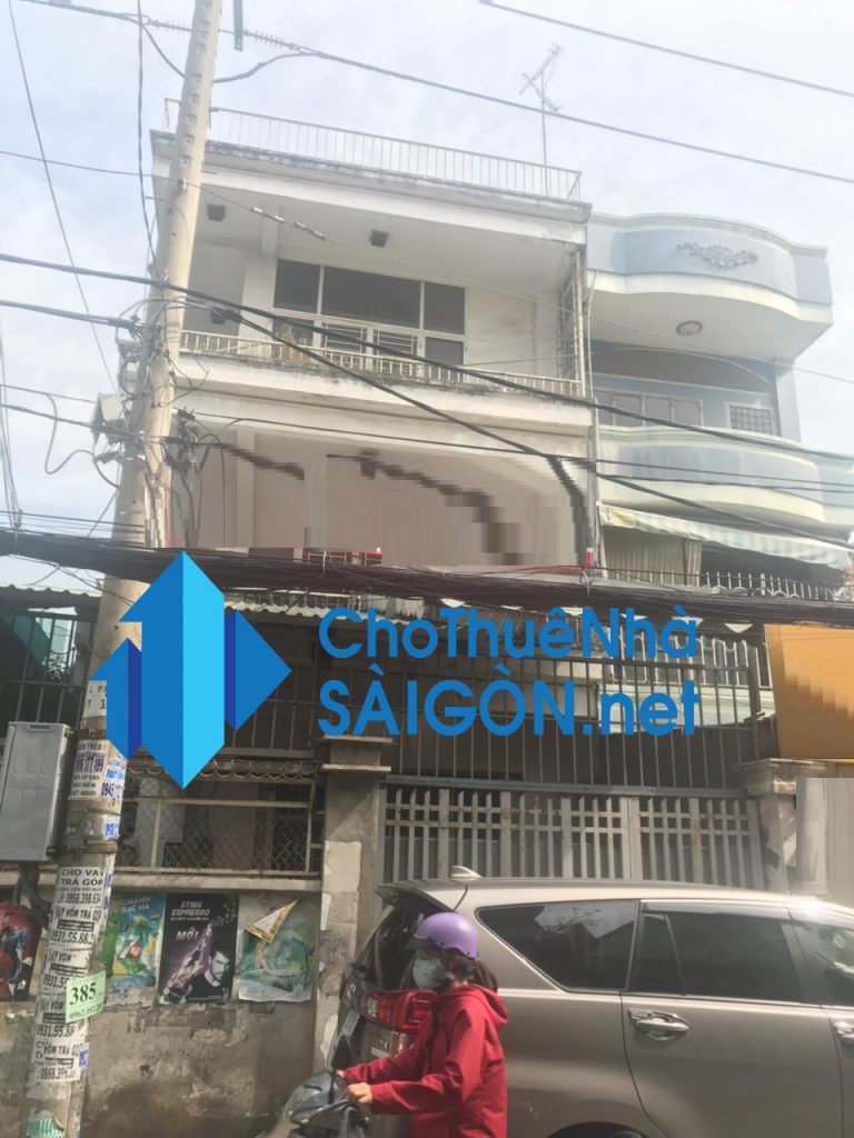 Cho thuê nhà Quận Bình Thạnh, MT đường Phan Văn Hân