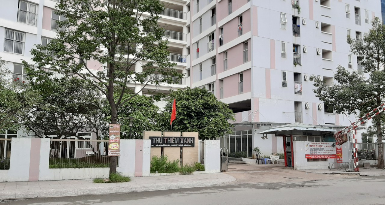 Cho thuê căn hộ Thủ Thiêm Xanh – 2pn 2wc, có NT như hình Giá 7,5 triệu, Lh 0918860304