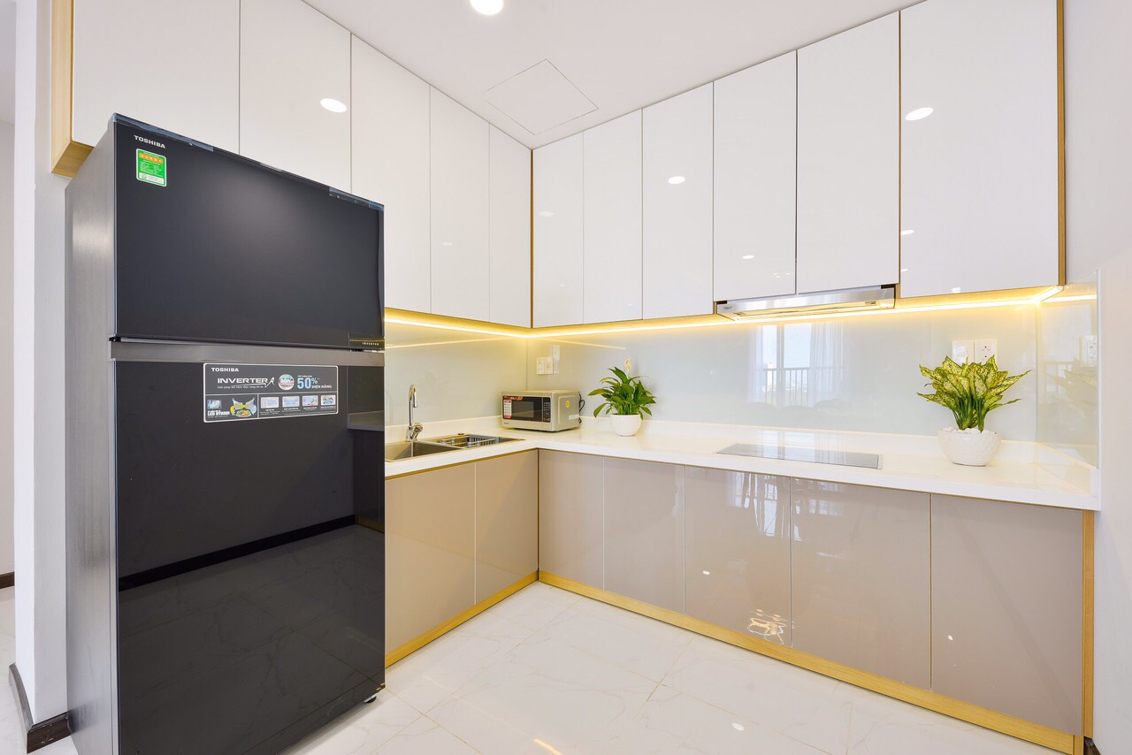 Cho thuê căn hộ 3PN đầy đủ nội thất như hình tại Orchard Parkview, 85m2, view mát. Giá 22 triệu