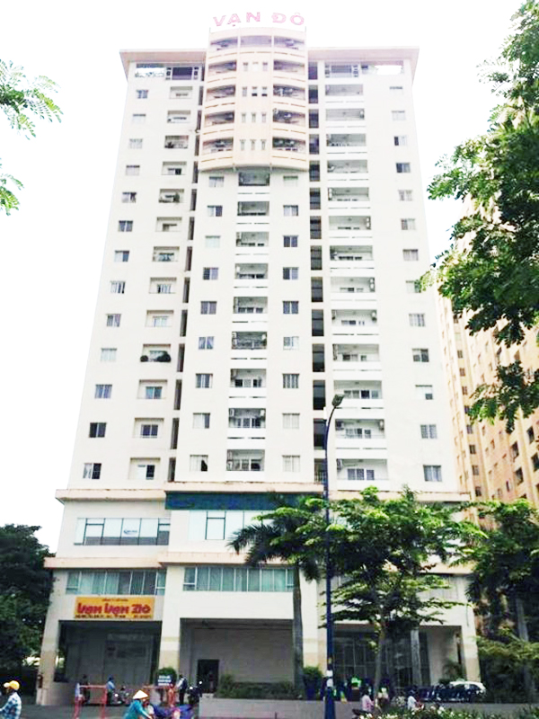 Cần cho thuê căn hộ chung cư Vạn Đô, Quận 4, TP HCM. 70m2, 2 phòng ngủ, 1 vệ sinh 10tr/th 0903154701