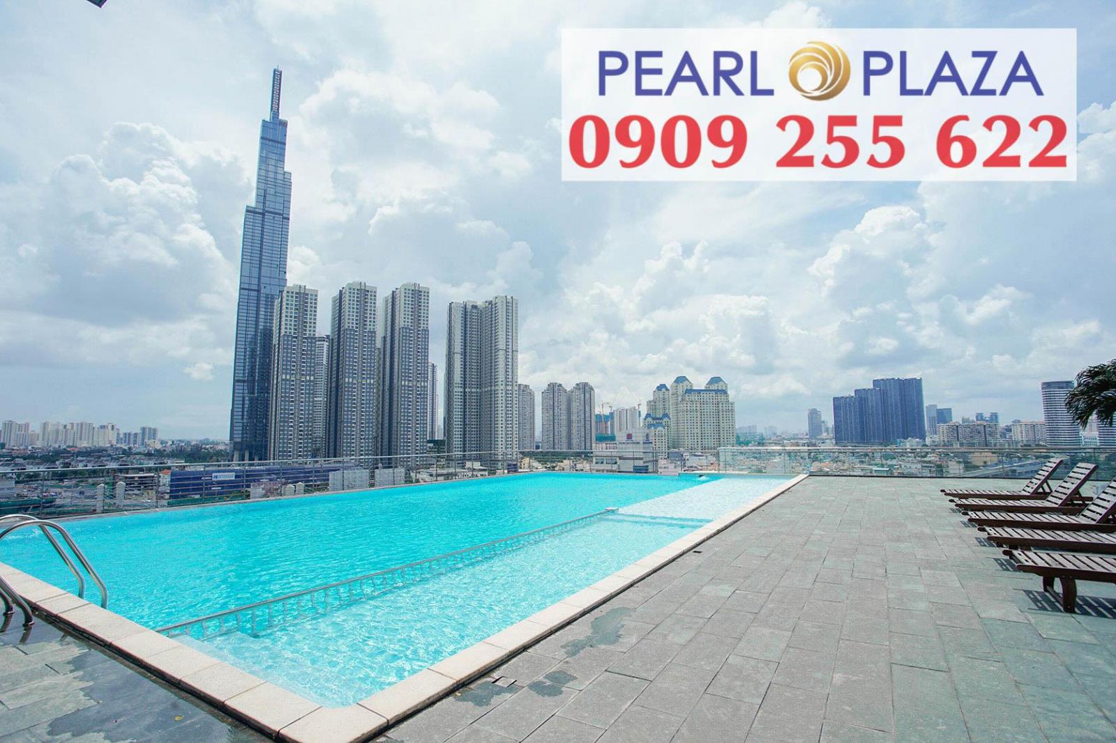Pearl Plaza Bình Thạnh cho thuê VĂN PHÒNG có diện tích 200m2, nội thất đã set up. Hotline PKD 0909255622