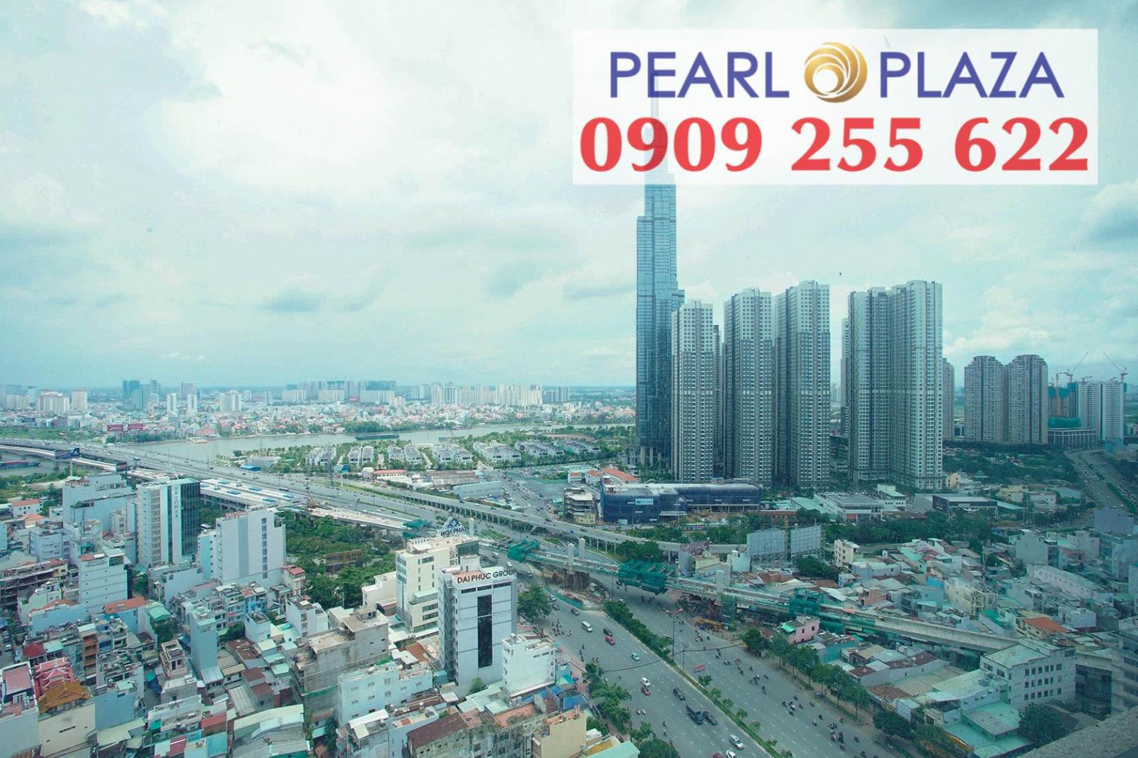 Pearl Plaza Bình Thạnh cho thuê VĂN PHÒNG có diện tích 200m2, nội thất đã set up. Hotline PKD 0909255622