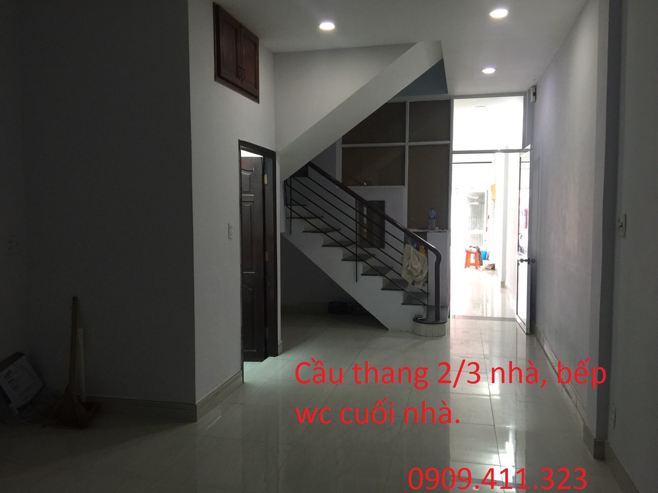 MT Nơ Trang Long 4x20m 1trệt, 2lầu, ST, 4pn, 4wc nhà mới giá 42tr/th.