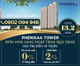 Chung cư Phenikaa Tower -  cách Hà Nội 20 phút lái xe