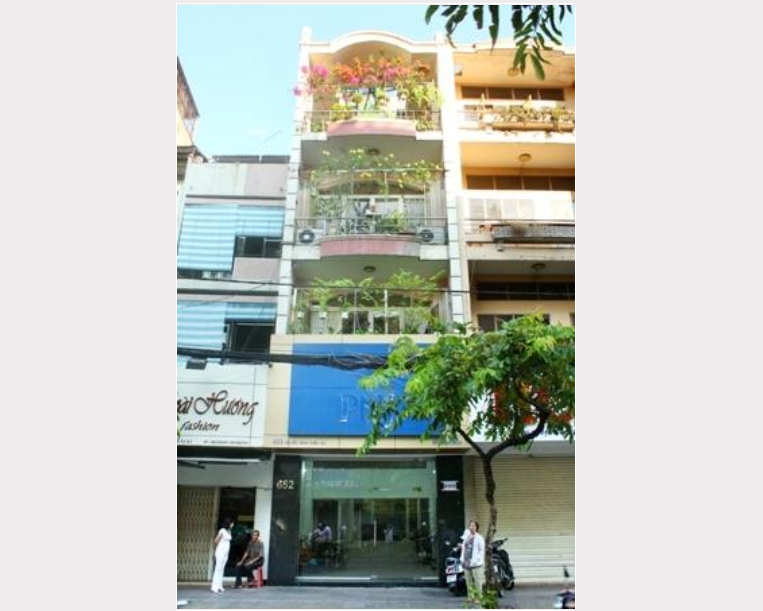 Cho thuê tòa nhà đường Nguyễn Đình Chiểu Q3 DT 5 x 15 Giá 6000$   