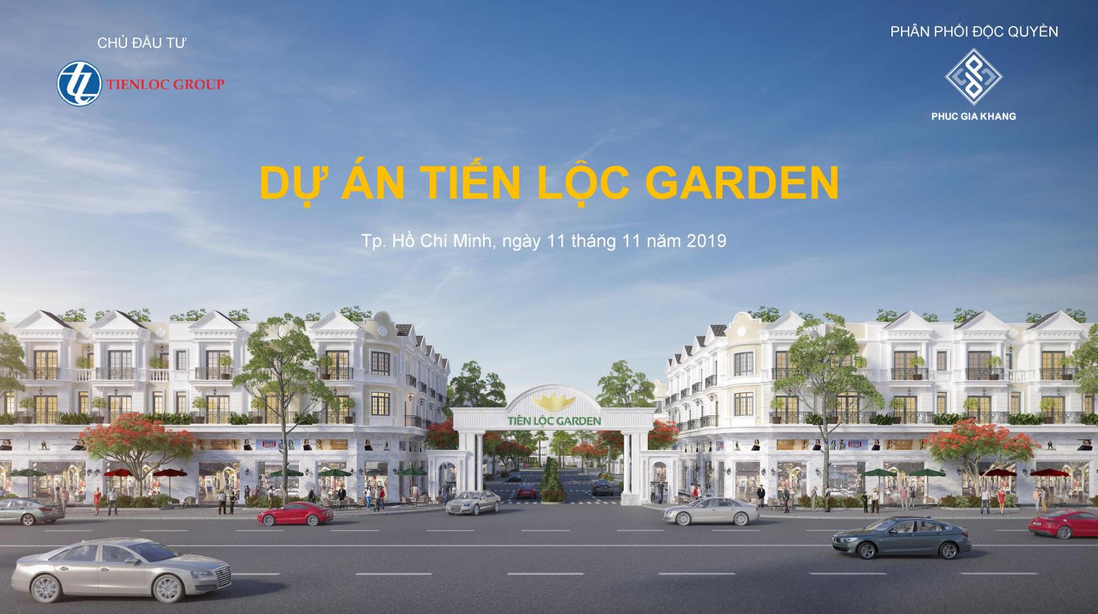 Dự án Tiến Lộc Garden đất nền trung tâm huyện Nhơn Trạch chỉ 16tr/m2