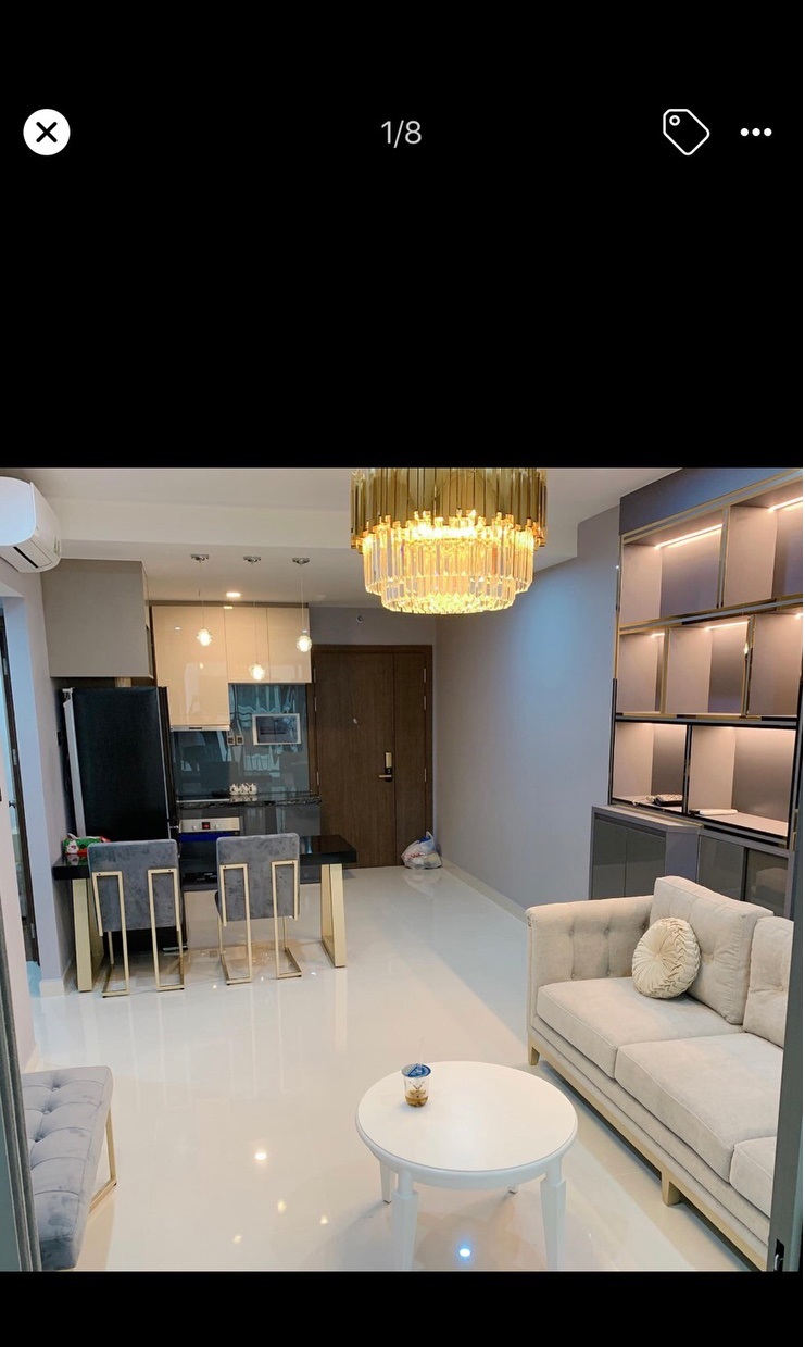 Cho thuê căn hộ đầy đủ nội thất dự án Gold View q4