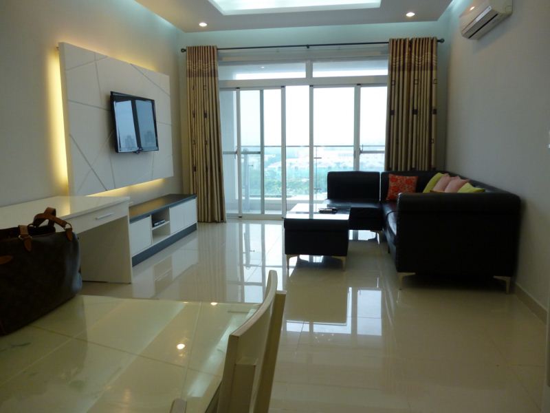 Cho thuê căn hộ chung cư Him Lam Nam Khánh Q8.105m,2pn,đầy đủ nội thất,Giá 11tr/th Lh 0932204185