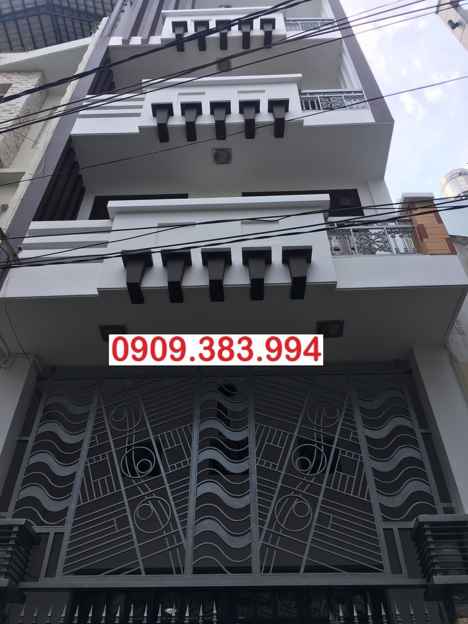Nhà HXH Lê Quang Định 4,7x16m Trệt,Lửng 3L-7PN-7WC giá 22,5tr