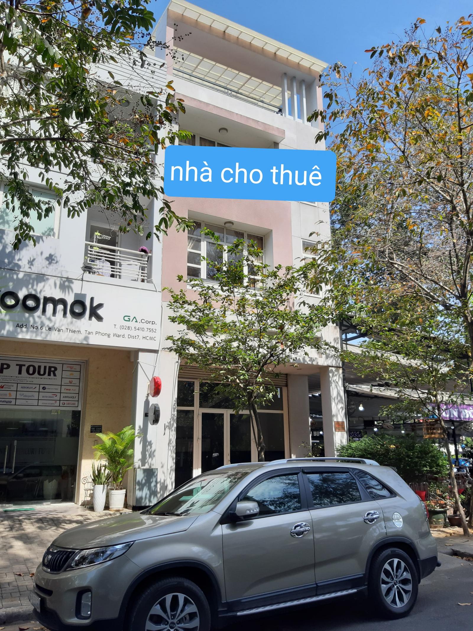 Cho thuê nhà phố Hưng Phước, Phú Mỹ Hưng, Q7