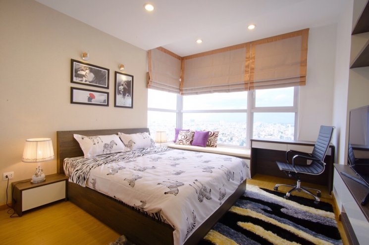 Cho thuê căn hộ chung cư The Morning Star, 3 phòng ngủ, nội thất cao cấp giá 15 triệu/tháng