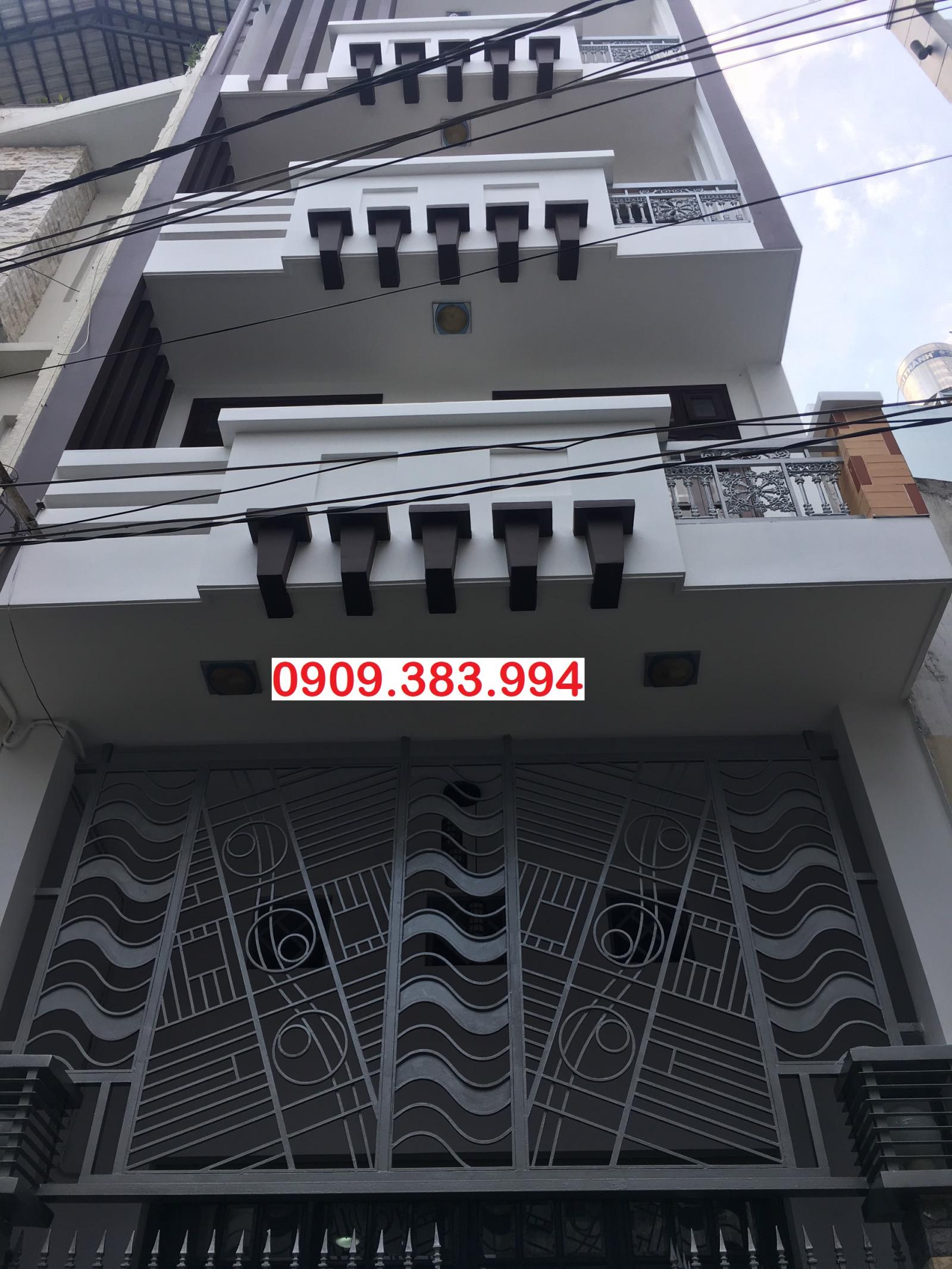 Nhà HXH đường Nguyễn Văn Thương 4x20m Trệt,lửng,3L-ST giá 25tr