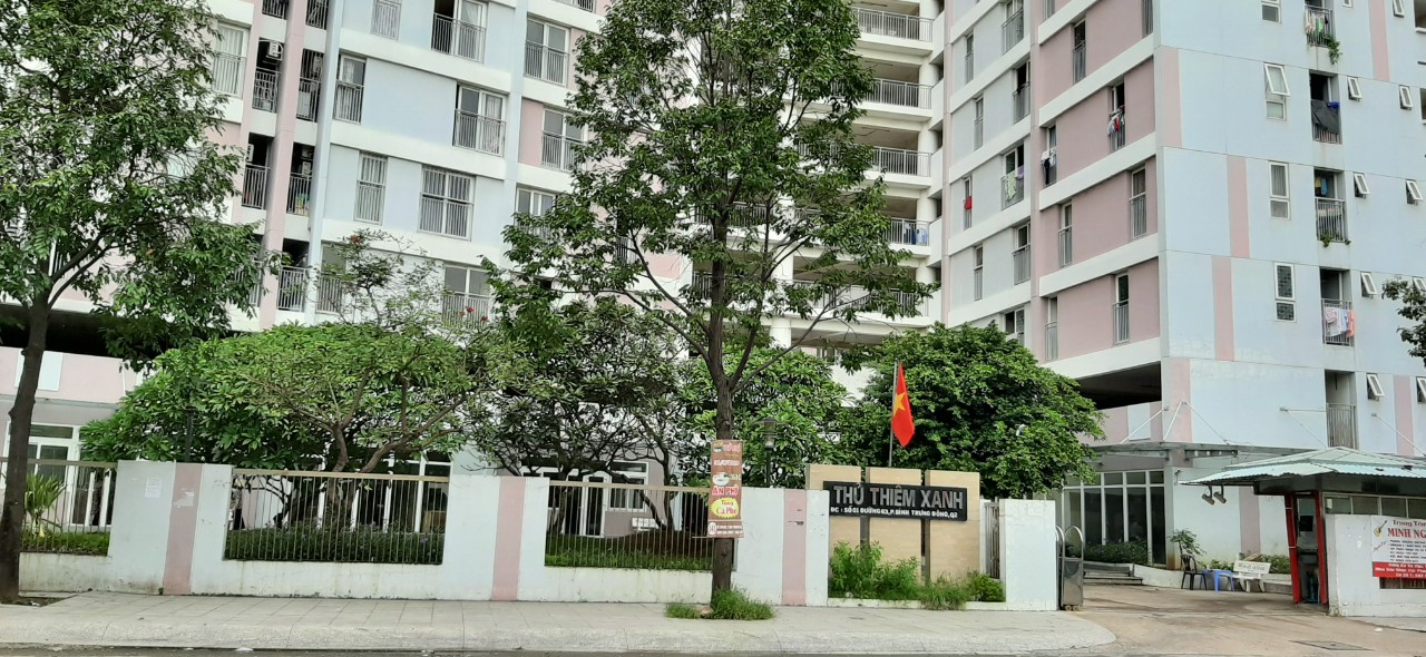 Cho thuê căn hộ Thủ Thiêm Xanh 2PN, 2WC, có nội thất, giá 6.8 triệu/tháng. Lh 0918860304