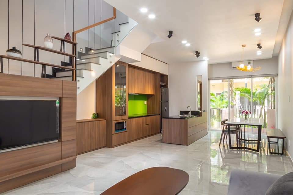 Cho Thuê biệt thự Palm Residence - Keppel Land, Khu Compound NT cao cấp Giá 49 triệu/tháng. Lh 0918860304