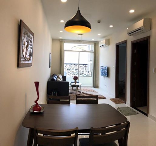 Cho thuê căn hộ chung cư tại Dự án Saigon Royal Residence, Quận 4, Tp.HCM diện tích 80m2 giá 26 Triệu/tháng