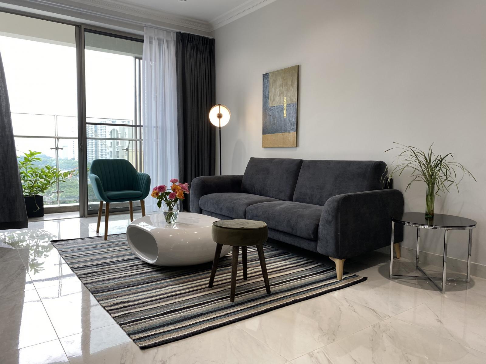 Cần cho thuê căn hộ Sunrise Riverside  tại Nhà Bè TP.HCM gồm 3 phòng ngủ và 2 toilet