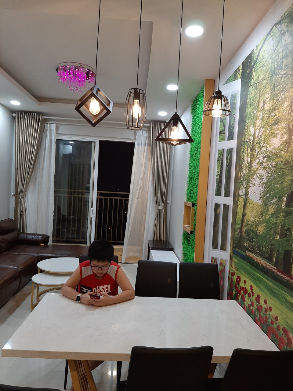 Cho thuê căn hộ Botanica Tân Bình Gần sân bay DT 57m2 2pn Full nội thất cao cấp Giá rẻ ở liền 