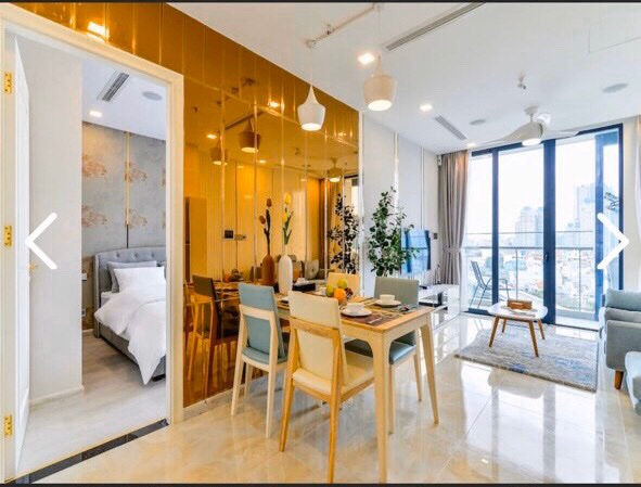 Cho thuê căn hộ chung cư tại Dự án Vinhomes Golden River Ba Son, Quận 1, Tp.HCM diện tích 52m2 giá 15.8 Triệu/tháng