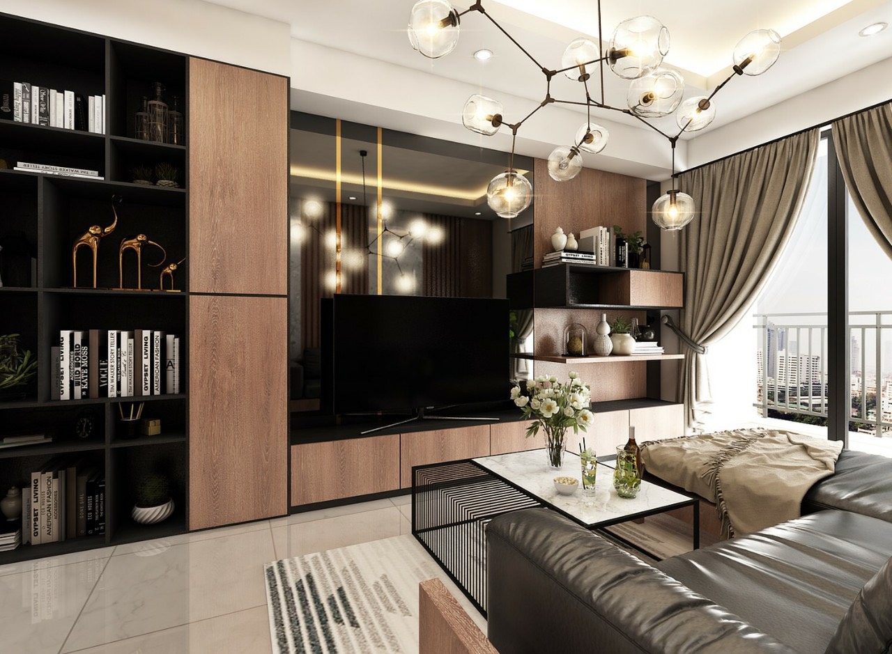 Cho thuê căn hộ cao cấp The Tresor, 120m2, 3PN, full nội thất cao cấp, giá cực tốt