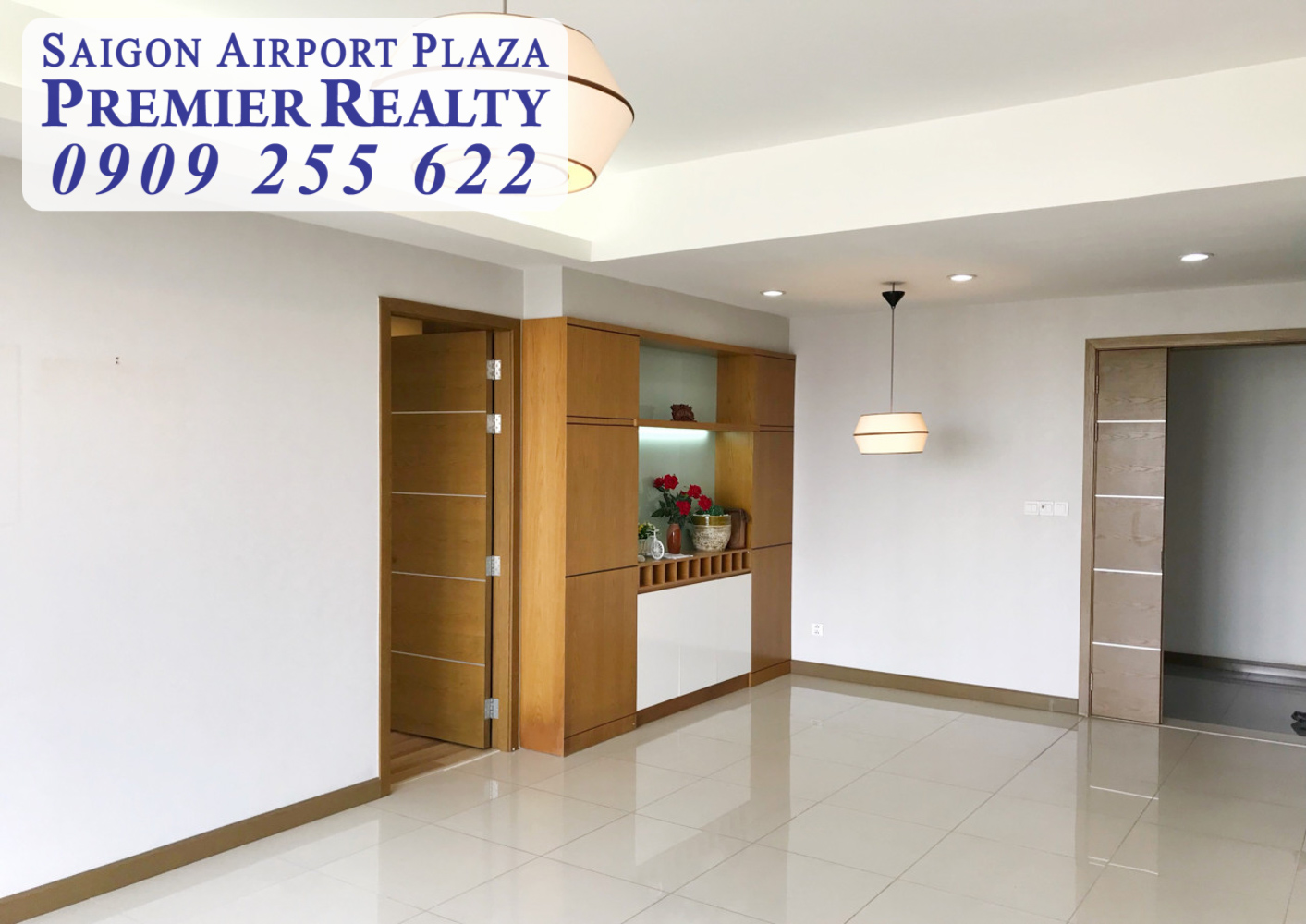 Saigon Airport Plaza Q.Tân Bình_Cho thuê gấp Căn hộ chung cư 3PN - 125m2, tầng trung. Hotline PKD 0909 255 622 xem nhà ngay