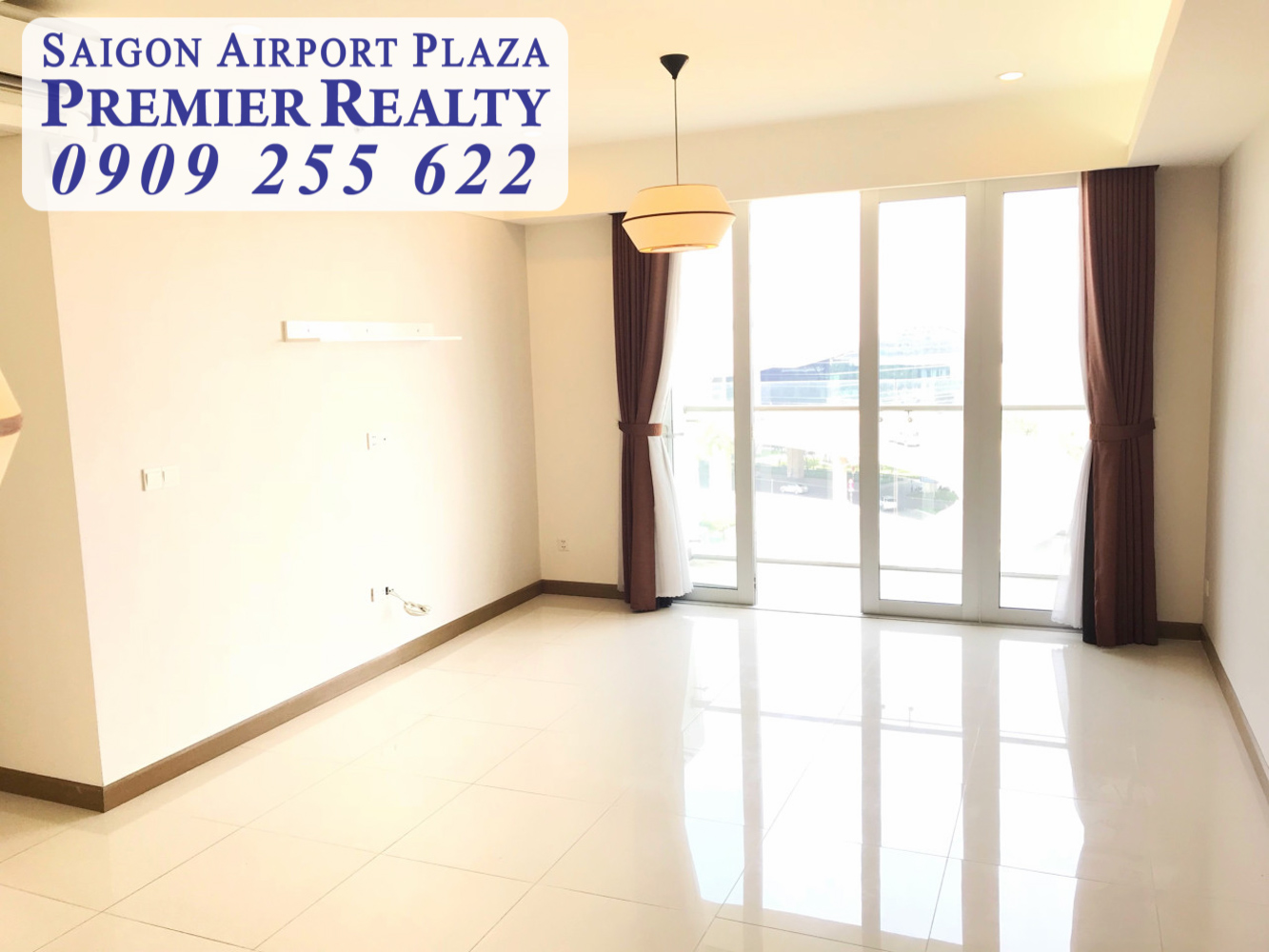 Saigon Airport Plaza Q.Tân Bình_Cho thuê gấp Căn hộ chung cư 3PN - 125m2, tầng trung. Hotline PKD 0909 255 622 xem nhà ngay
