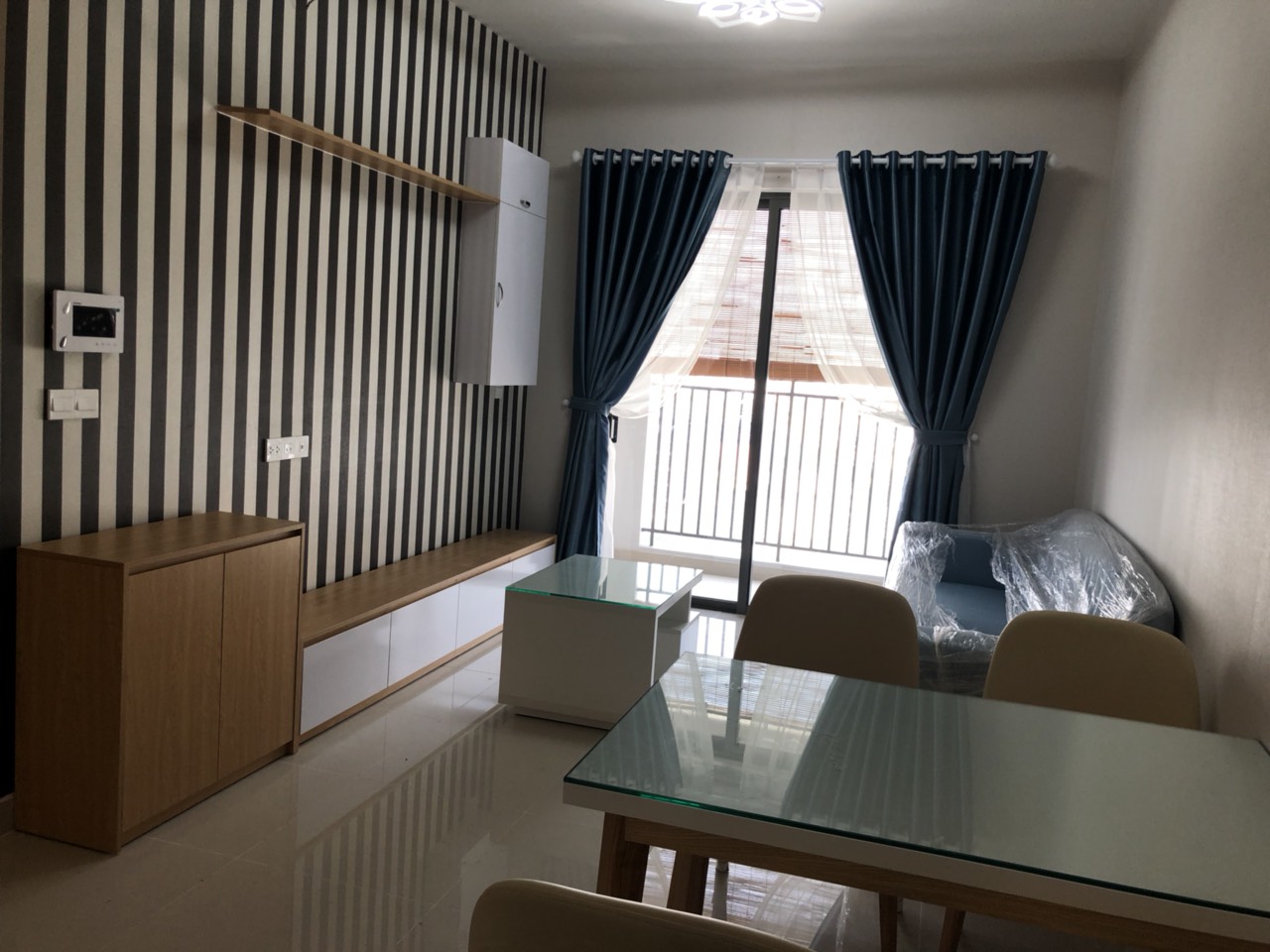 Cho thuê căn hộ tại Dự án Newton Residence, Phú Nhuận, dtích 75m2/2PN  giá 15 tr/tháng, full nt