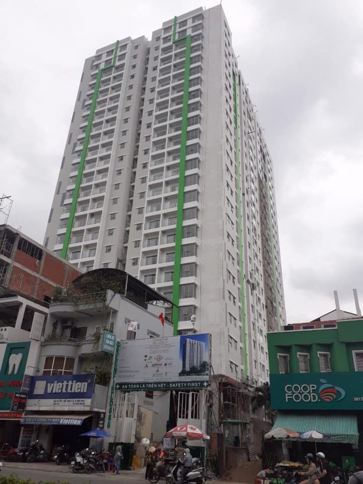Cho thuê căn hộ chung cư Green Field, Xô Viết Nghệ Tĩnh, Bình Thạnh. 2 phòng ngủ, giá cực tốt chỉ 10 tr/th