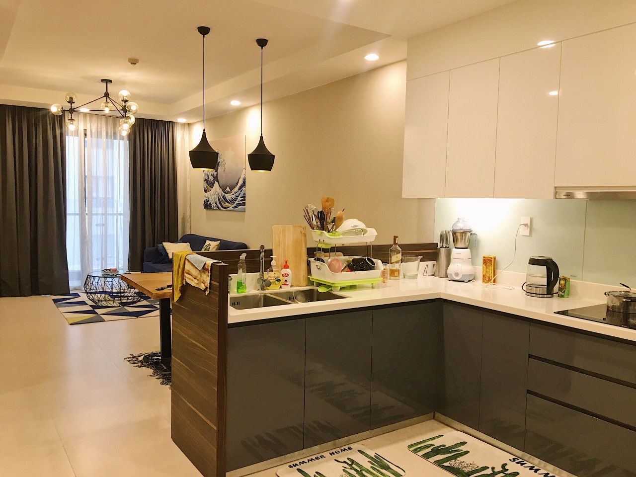 Cho thuê căn hộ chung cư tại Dự án The Gold View, Quận 4, Tp.HCM diện tích 54m2 giá 15 Triệu/tháng